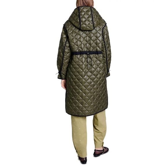 Geoda Long Hooded Puffer Jacket - Picture 2 of 7